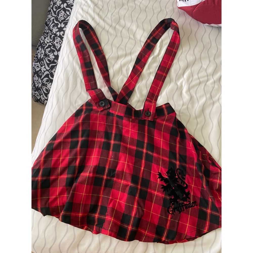 Gryffindor Harry Potter Suspender Skirt